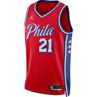 Jersey Jordan Dri-FIT NBA Philadelphia 76ers Statement Edition Swingman Jersey Rød | DO9539-658, 0