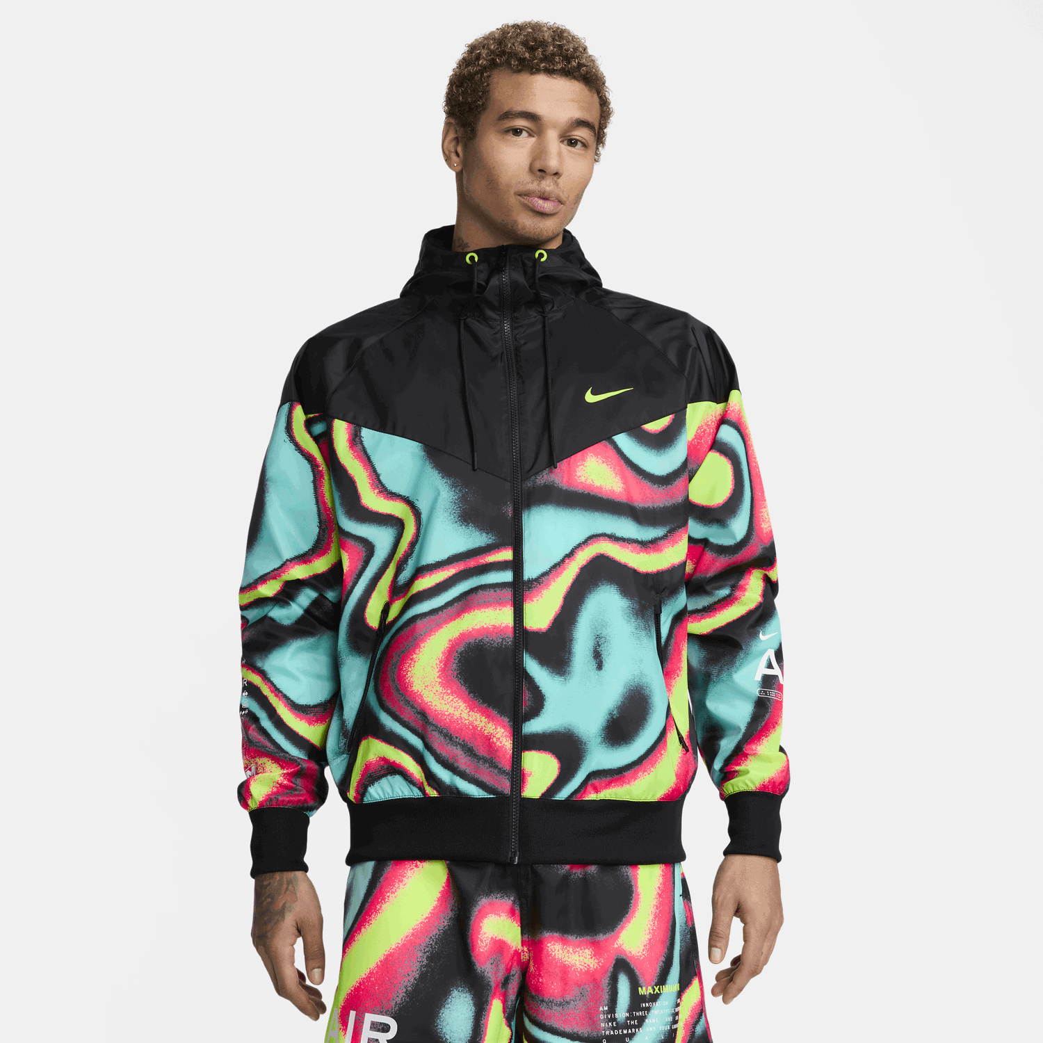 Vindjakke Nike Sportswear Windrunner Flerfarvet | HF4446-674, 0