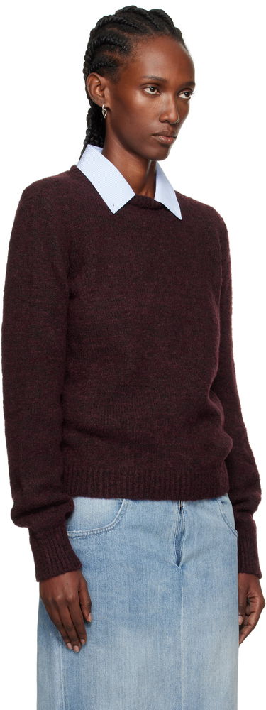 Sweater Maison Margiela Maison Margiela Crewneck Sweater Bourgogne | S51HL0026 M13154, 1