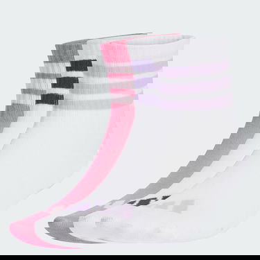 Sokker adidas Performance Ribbed Quarter Socks - 3 Pairs Lyserød | JW3413, 0