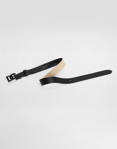 Bælter Dolce & Gabbana Dolce & Gabbana Calfskin DG Logo Belt Sort | EC0083AI66880999, 1