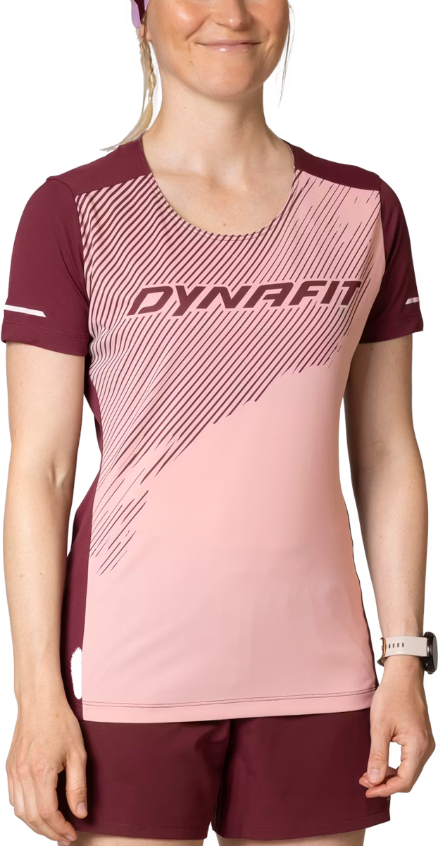 T-shirt Dynafit T-Shirt Short Sleeve Lyserød | 08-0000071457-6371
