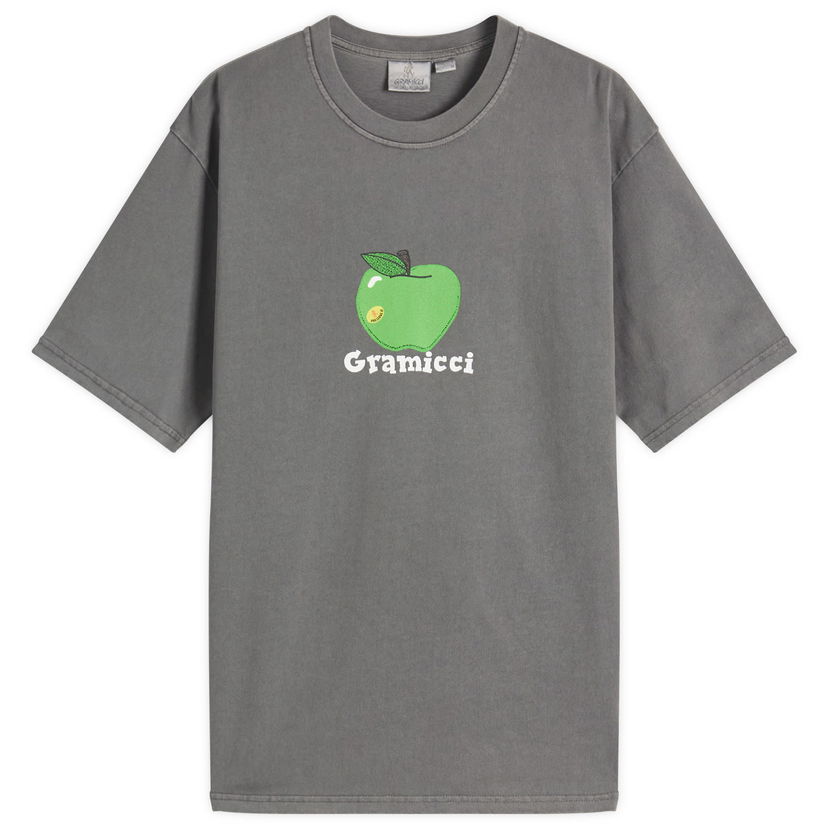 T-shirt GRAMICCI Gramicci Apple Graphic Tee Grå | G5FU-T135-CHP
