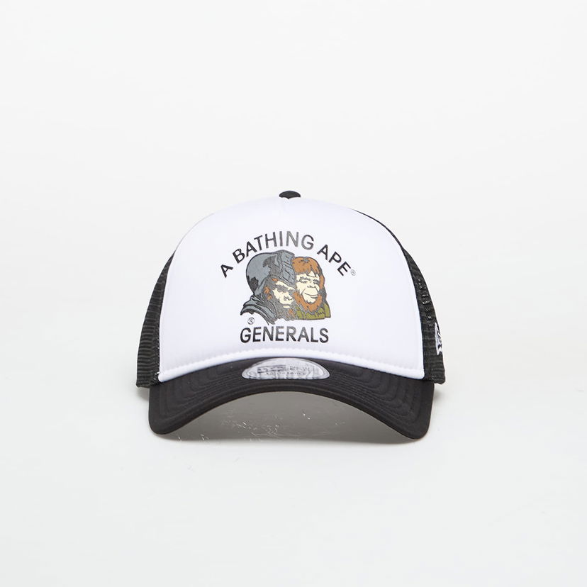 Kasket BAPE A BATHING APE x New Era 9Forty Generals Trucker Cap Flerfarvet | 001CPL831901CBLK