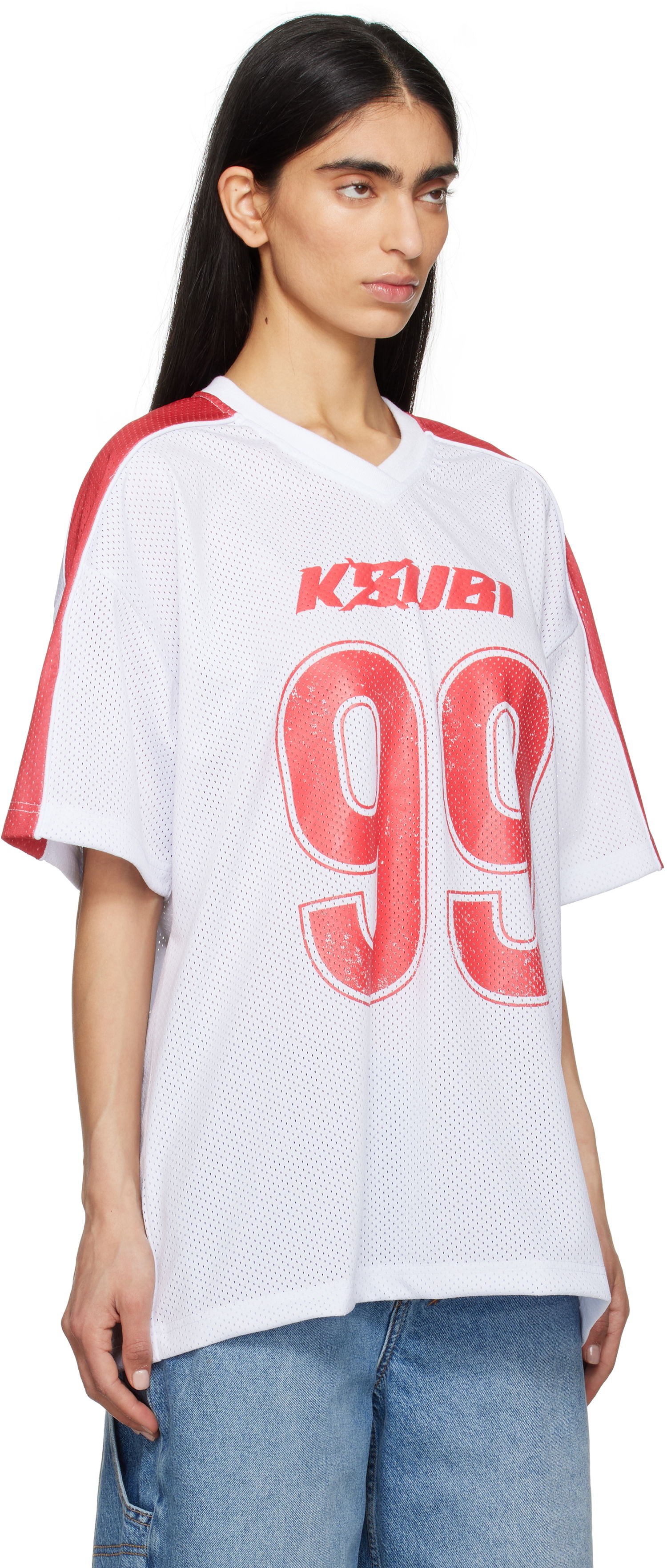 Jersey Ksubi Ksubi Stinger Moto Boyfriend T-Shirt Hvid | WSP25TE012, 1