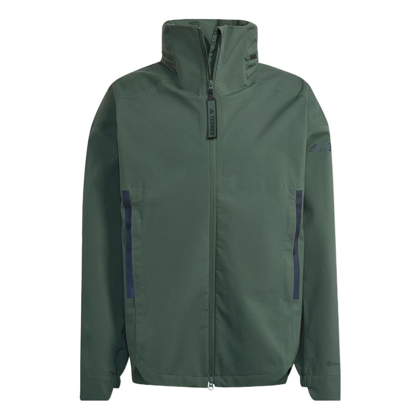 Vindjakke adidas Performance Terrex C Myshelter R.r Rain Jacket Grøn | HG6028