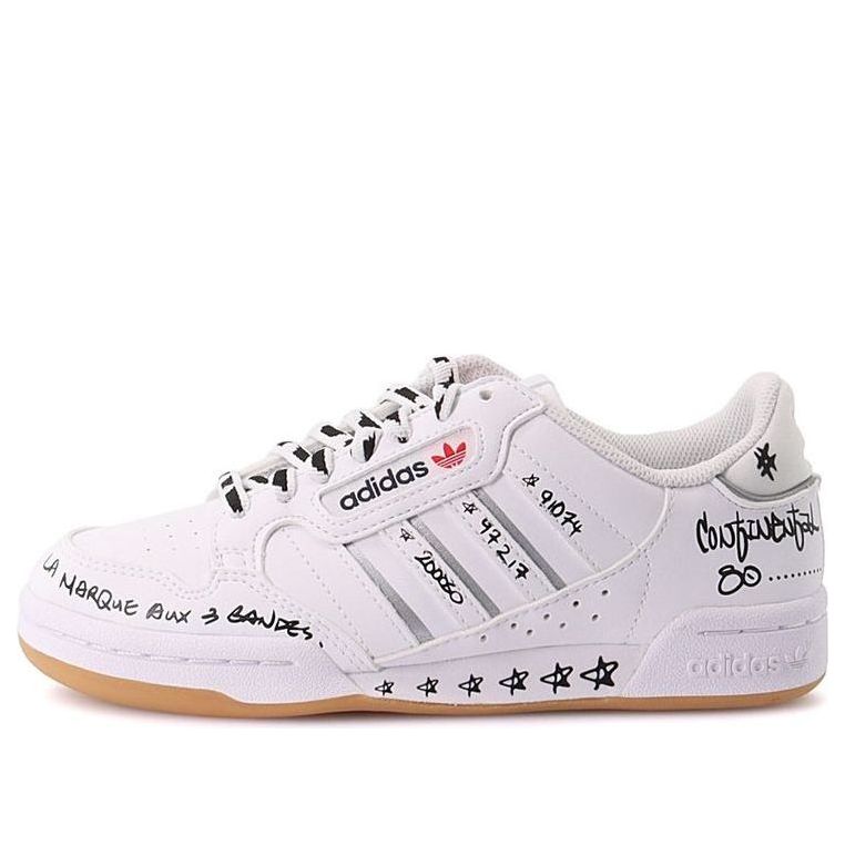 Sneakers og sko adidas Originals Continental 80 Stripes 'Sharpie Pack' Hvid | GV9797