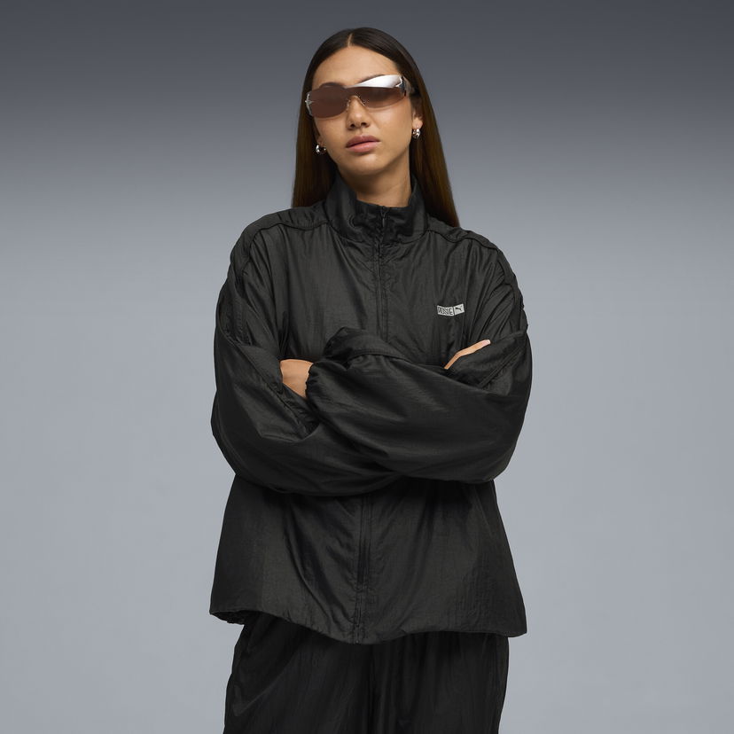 Træningsdragt Puma PUMA x ROSÉ Women's T7 Track Jacket Sort | 633793_01