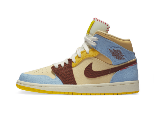 Sneakers og sko Jordan Air Jordan 1 Mid "Fearless Maison Château Rouge" Flerfarvet | CU2803-200