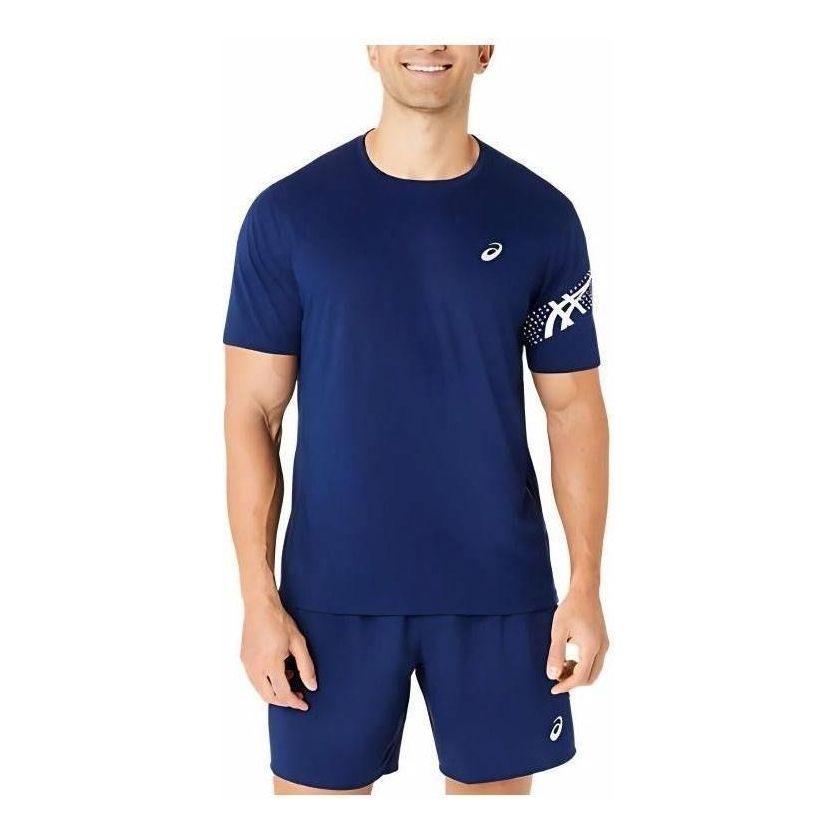 T-shirt Asics Icon Short Sleeve T-Shirt Blå | 2011C836-200, 0