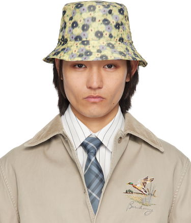 Hat Burberry Burberry Daisy Print Bucket Hat Flerfarvet | 8107992, 0