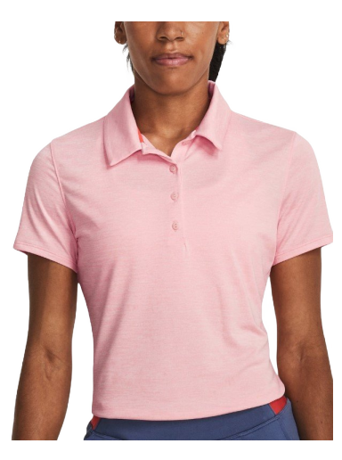 Polo skjorte Under Armour Playoff SS Polo Lyserød | 1377335-673