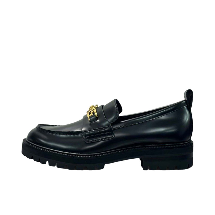 Sneakers og sko Versace Greca Medusa Loafer Black Sort | 1014645 1A02195 1B00V