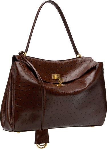 Håndtaske Balenciaga Balenciaga Rodeo Medium Bag Brun | 789772 2ABBP, 1