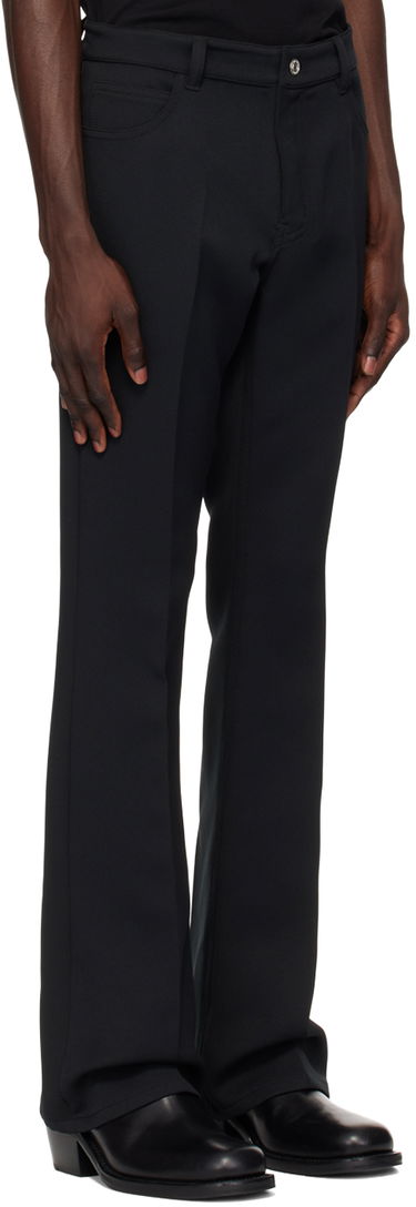 Bukser Courrèges Signature 70's Bootcut Trousers Sort | VESCPA021PL0007, 1