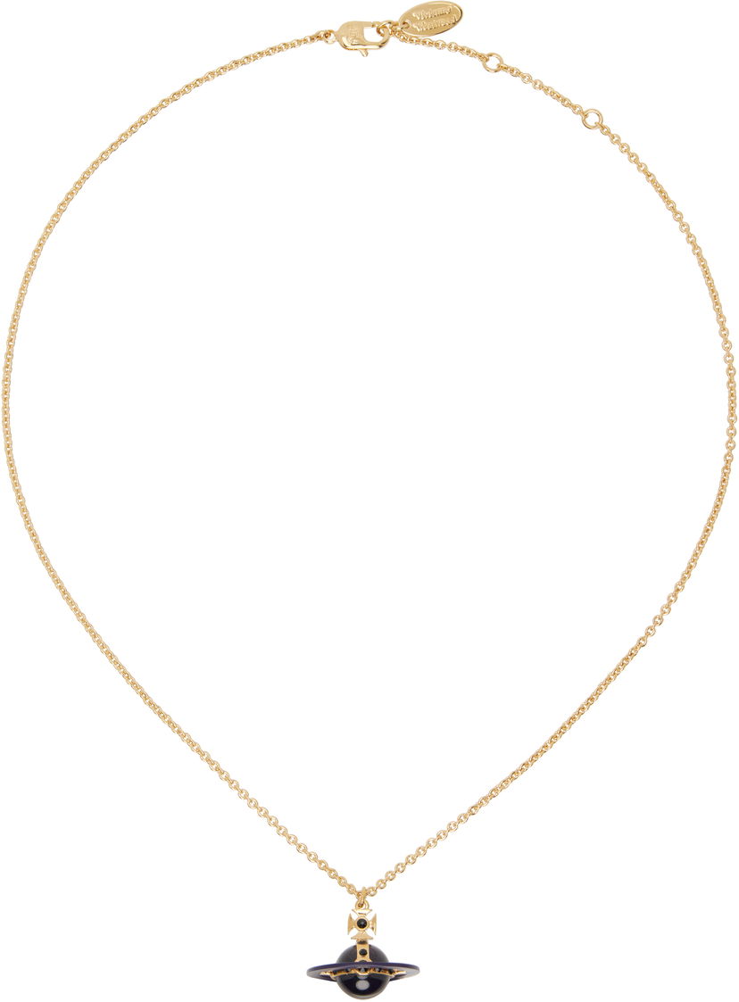 Halskæde Vivienne Westwood Gold Orb Pendant Necklace Metalisk | 6302039I-02R794-