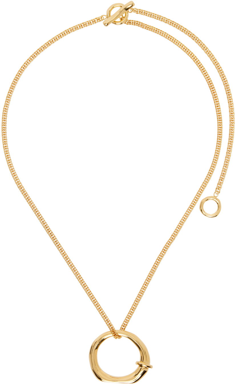 Halskæde Jil Sander Pendant Necklace Beige | J30UU0037 P4877, 0