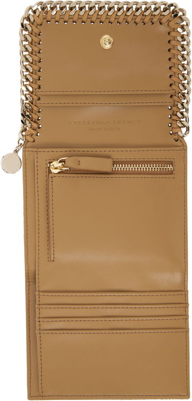 Tegnebog Stella McCartney Small Chain Flap Wallet Beige | 431000WP0404, 2