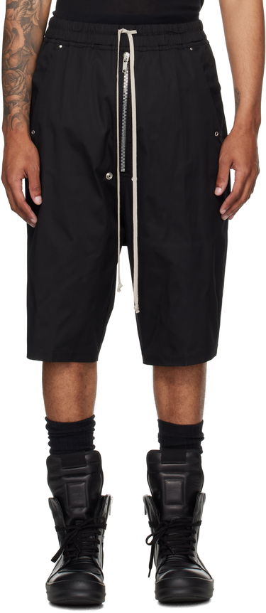 Shorts Rick Owens Rick Owens Bela Pods Shorts Sort | RU02E1349 TE, 0