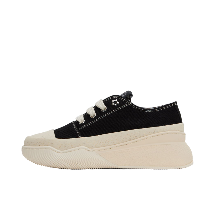 Sneakers og sko Stella McCartney Loop Low-Top Sort | 810345E00181