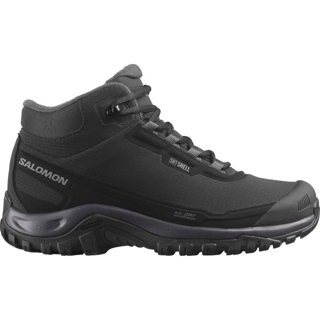 Sneakers og sko Salomon Shelter Soft Shell Mid Waterproof Boot Sort | L47855000, 0