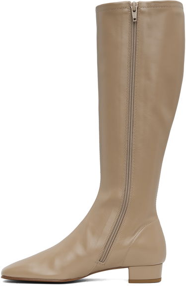 Tøj BY FAR BY FAR Edie Tall Boots Beige | 23PFEDITPNAP, 2