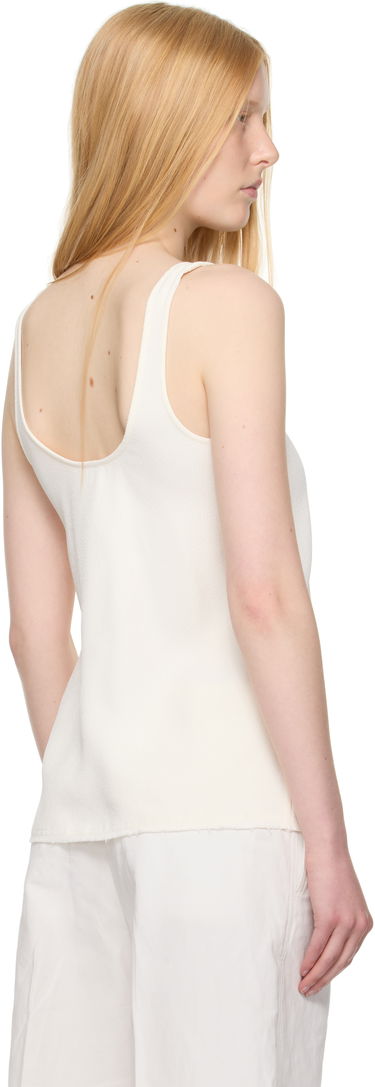 Tanktop TOTEME TOTEME Sablé Tank Top Hvid | 252-WRT0510-FB0240, 2