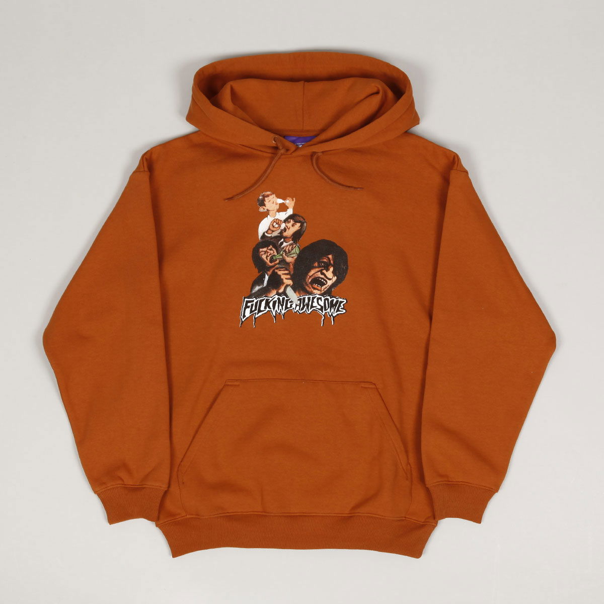 Sweatshirt Fucking Awesome Jekyll Hoodie Adobe Hoodie Orange | PN3158, 1