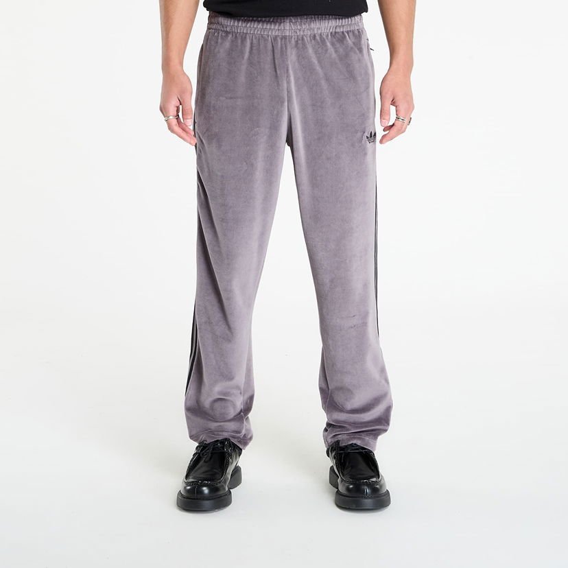 Joggingbukser adidas Originals adidas Adicolor SST Velour Track Pants Grå | JX1557