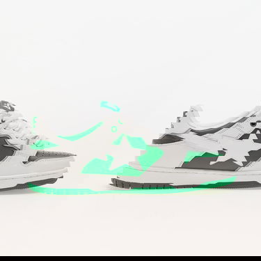 Sneakers og sko BAPE A BATHING APE Bape Sk8 Sta 1 M2 Grøn | 001FWK301308MGRN, 1