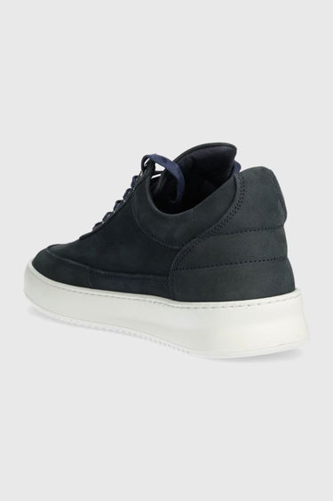 Sneakers og sko Filling Pieces Low Top Ripple Nubuck Mørkeblå | 2512284-2001, 2