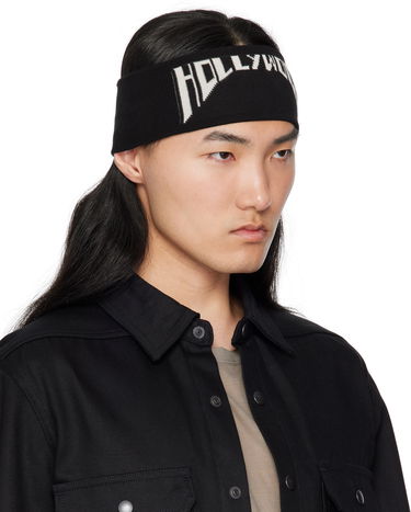 Tørklæde Rick Owens Rick Owens DRKSHDW 'Hollywood' Cotton Headband Sort | DA01E3480 KP7, 1