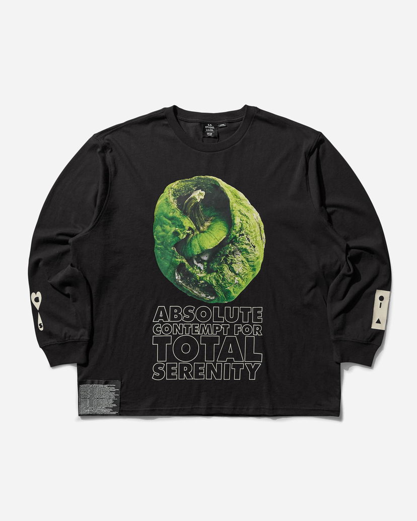 T-shirt Vans S.R. STUDIO LA.CA. Long Sleeve T-Shirt with Graphic Print Sort | VN000KBGBLK1
