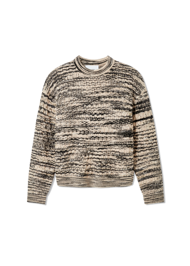 Sweater AXEL ARIGATO Noah Textured Striped Knit Sweater Flerfarvet | A3296001, 0