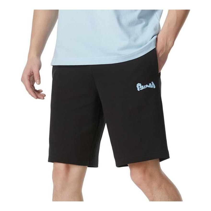 Shorts Puma Logo Casual Shorts Sort | 628039-01, 0