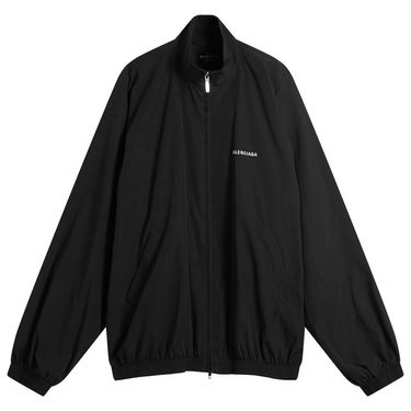 Træningsdragt Balenciaga Men's Stretch Poly Tracksuit Jacket, Size Large, Balenciaga Sort | 839090-TRO31-1000, 1