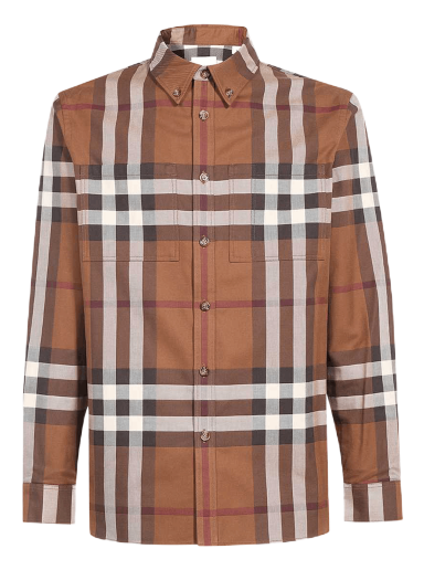 Skjorte Burberry Shirt Brun | 8055742