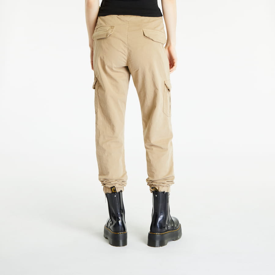 Cargo bukser Urban Classics High Waist Cargo Pants Beige | TB3626-03738, 1