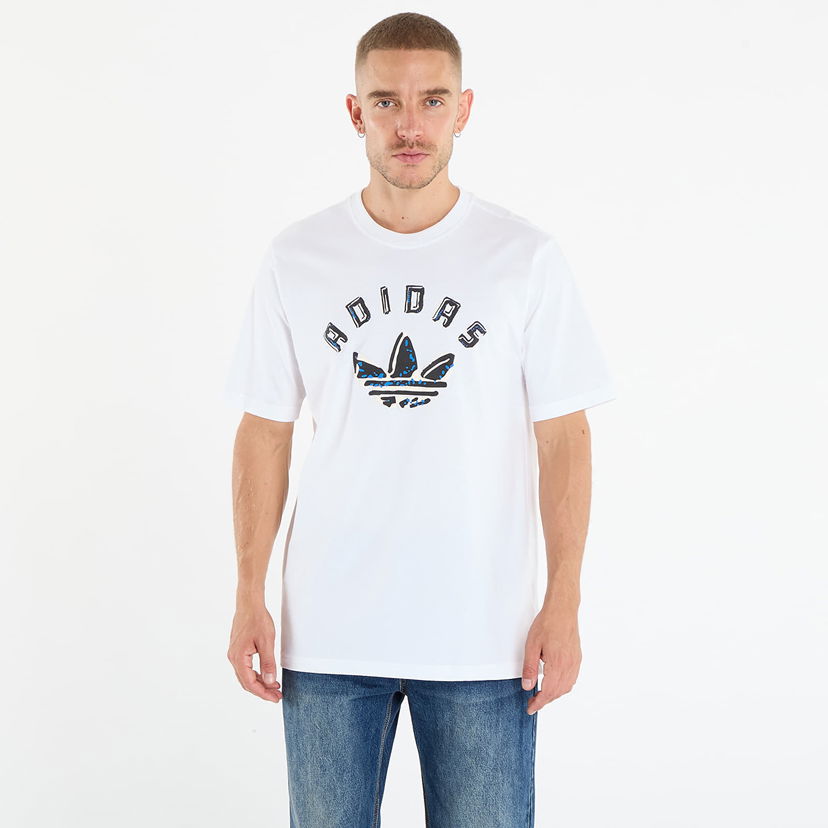 T-shirt adidas Originals adidas Graphic Tee Hvid | JX3089