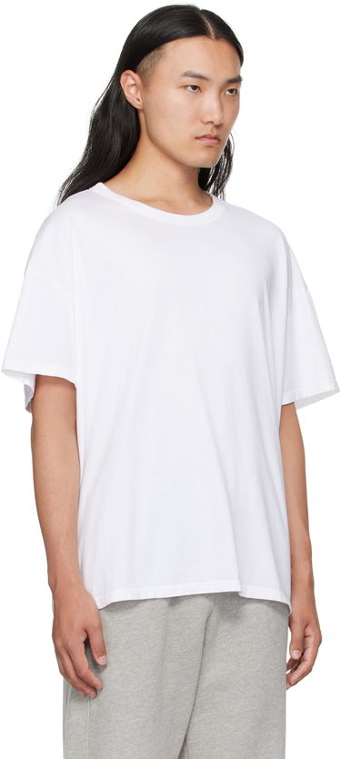 T-shirt LES TIEN Les Tien Oversized T-Shirt Hvid | CJ-2092, 1