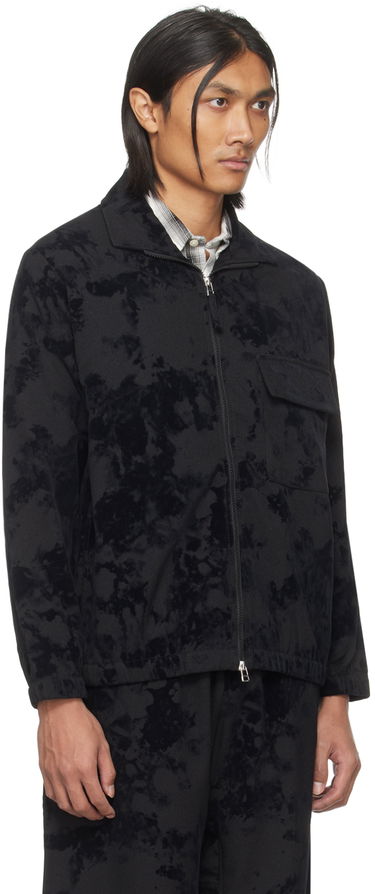 Vindjakke Universal Works Universal Works K Track Jacket Sort | P2910, 1