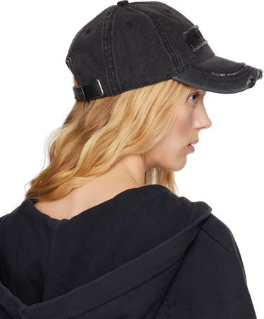 Kasket Feng Chen Wang Feng Chen Wang Denim Baseball Cap Sort | FUS19AC02, 2