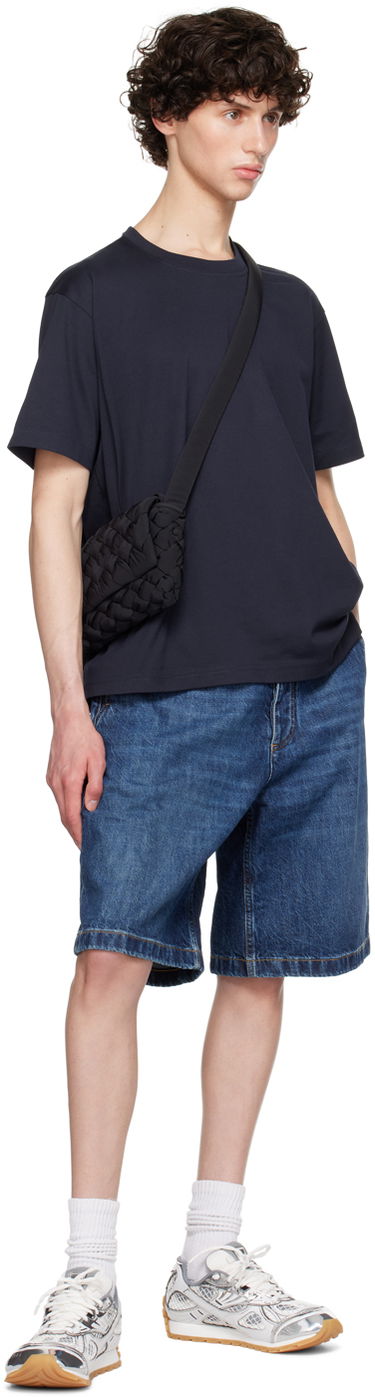 Skuldertaske Bottega Veneta Bottega Veneta Small Rumple Messenger Bag Sort | 795498-V4GE1-8803, 3