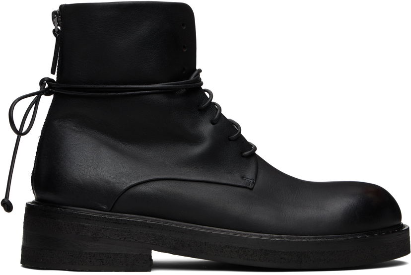 Tøj Marsèll Marsell Parrucca Combat Boots Sort | MM2961 P023666
