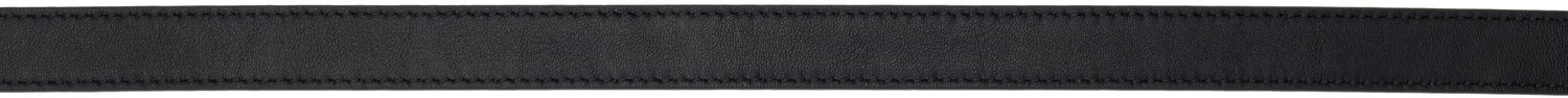 Bælter BY FAR Quadro Nappa Leather Belt Sort | MWTST006CL013BK001PL, 1