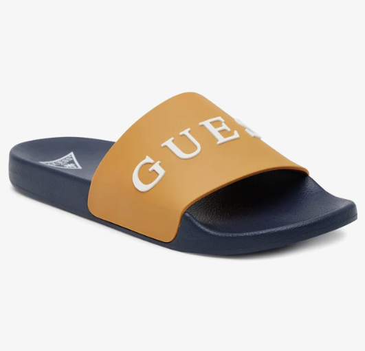 Sneakers og sko GUESS Guess Color Blocking Slides Gul | F5GZ06BB00F-FBA4, 0