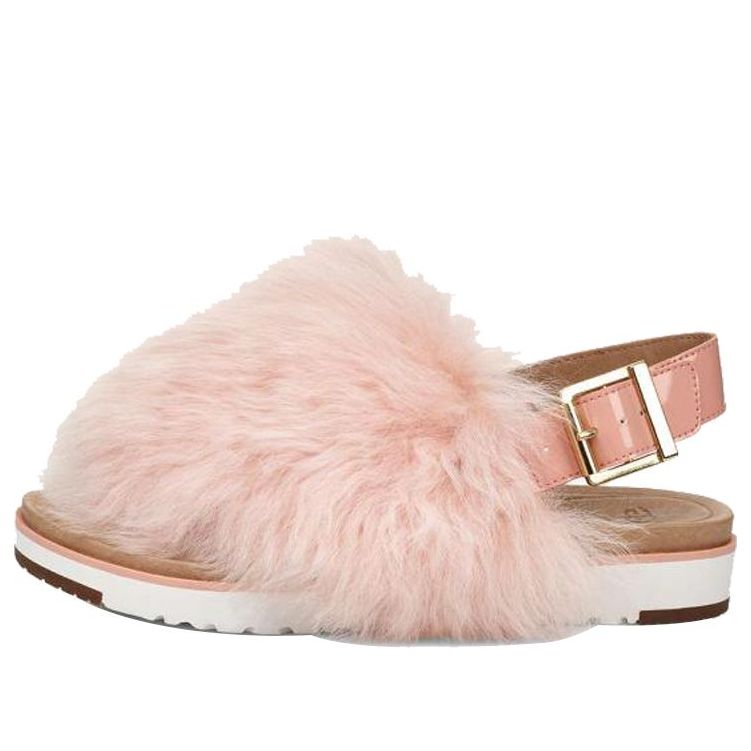 Sneakers og sko UGG Sunset Furry Sandals Lyserød | 1102770-SSET, 0