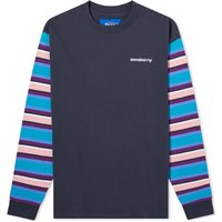 T-shirt Awake NY 94 Stripe T-Shirt Mørkeblå | AWK-FW23-TS001-NYM, 1