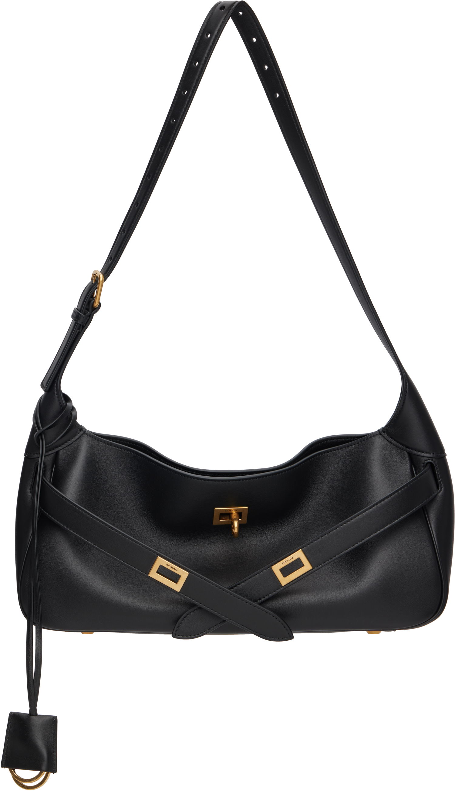 Skuldertaske Balenciaga Balenciaga Bel Air Shoulder Bag Sort | 8106802ABAV, 0