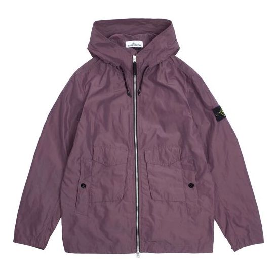 Vindjakke Stone Island Micro Reps Jacket Lilla | 741541122-V0011